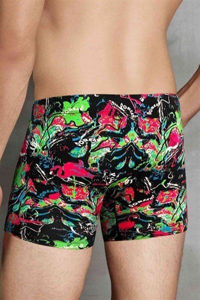 Doreanse Ανδρικές τσάντες Modal Colorful Printed Normal Leg Boxer 1821
