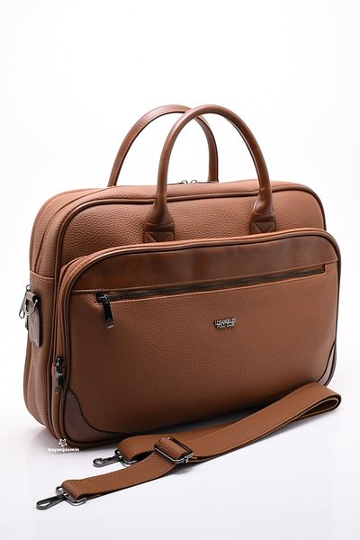 LOS ANGELES POLO CLUB Tan Laptop & Χαρτοφύλακας