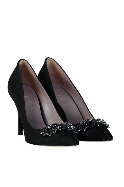 İnci Siyah Kadın Klasik Topuklu Ayakkabı 120130008716