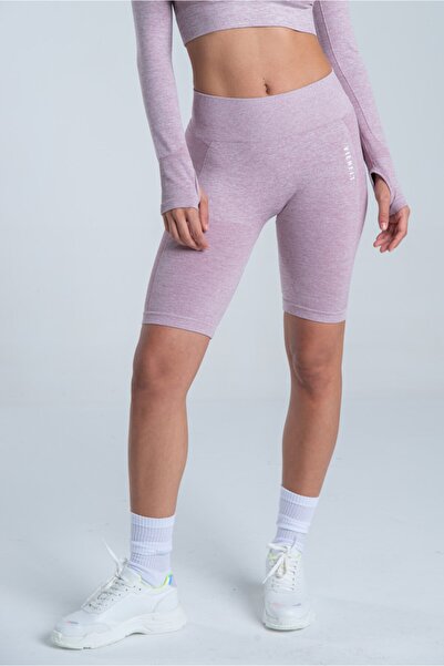 Vienfit Γυναικείο αθλητικό κολάν ψηλόμεσο χωρίς ραφές - Biker σορτς - Energy Series Lilac