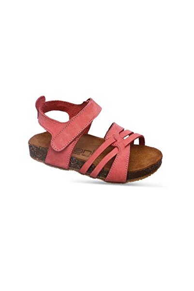 Sanbe 510 T 2012 21-25 Girl's Leather Children's Sandals Salmon