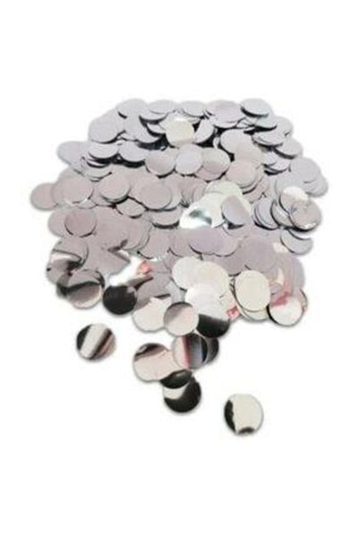 MERİ PARTİ Pink White Silver Chrome Confetti Balloon Chain Set 5 Meters