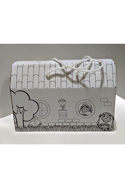 Play Doh Play-doh Karton Maket Ev Boyama Seti