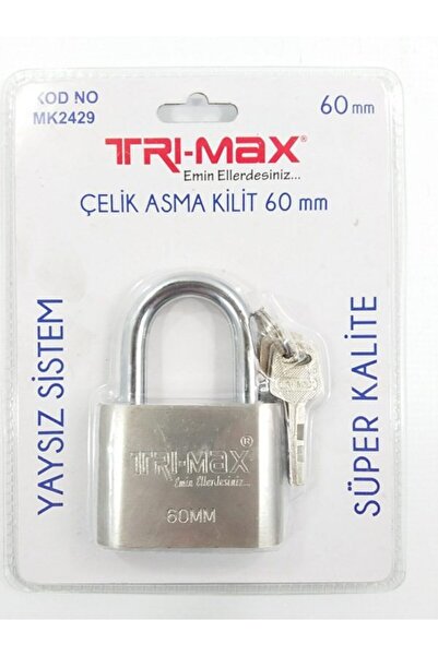 Trimax Çelik Asma Kilit Çivili 50 Mm