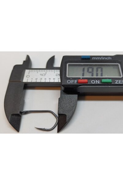 SAZAN RİG Claw (pençe) Model Teflon Mat Siyah Delikli Olta Iğnesi No:4 (10 Adet)