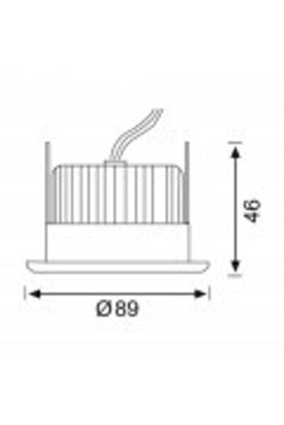 Jupiter Hareketli Sıva Altı Led Spot