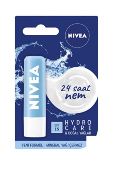 NIVEA Lip Hydro Care Dudak Bakım Kremi 4,8 gr