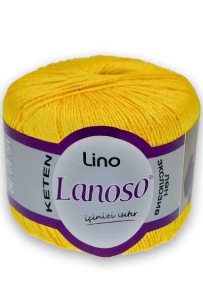 Lanoso Sarı Lino 913 Örgü İpi
