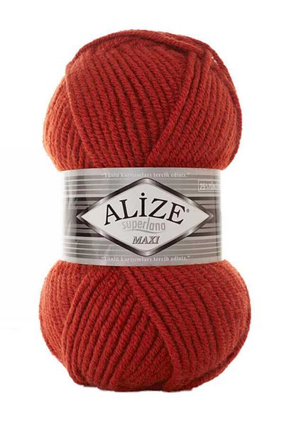 Alize Süperlana Maxi 36 Πλακάκι Tan 100 Γρ. 100 Μ.