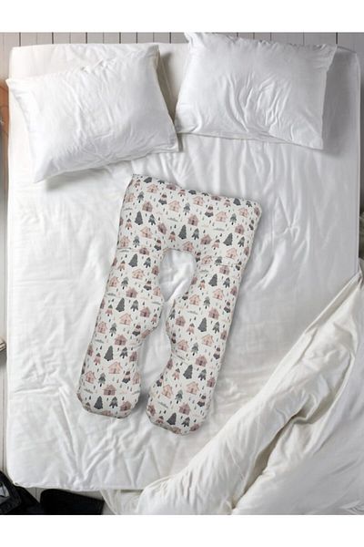 Çınar Reklam & Dış Ticaret Pregnancy Pillow with 5 Different Zone Supports (LINED)