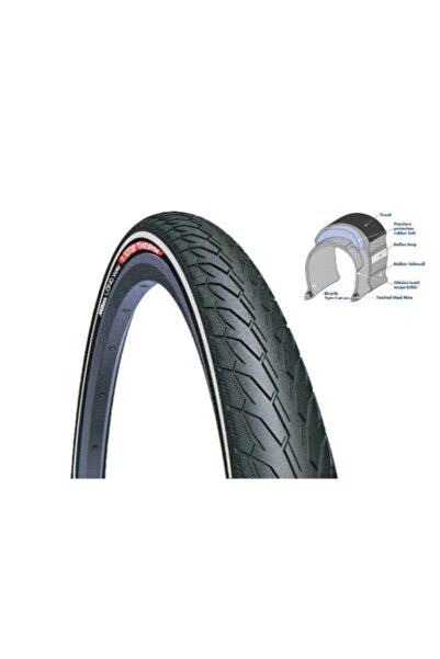 Mitas Flash V66 26x1.75 Stopthorn Reflektörlü 3mm Zırhlı Dış Lastik