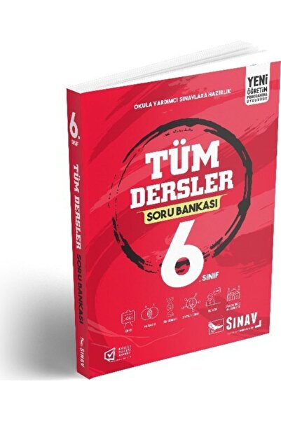 Sınav Yayınları 6. Sınıf Tüm Dersler Soru Bankası