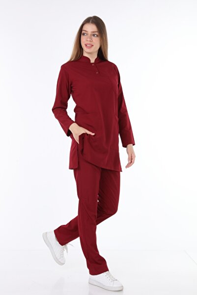 Palmiye Bordo Tesettür Forma, Tesettür Takım,