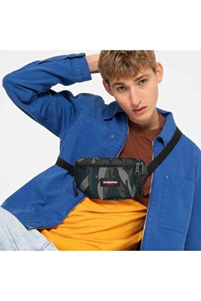 Eastpak Springer Leaves Dark Bel Çantası Ek074ı78