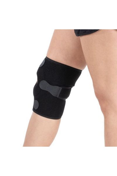 Türkmedical Unisex Μαύρο Στήριγμα Γονάτου