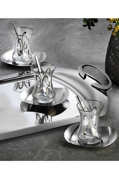 ÖzSa Home Islamoğlu Amor Tea Set - 37 Pieces