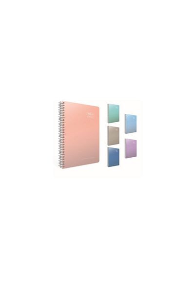 Gıpta Thebook Spirals Sp. Hard Cover Notebook 17x24-100 Print, unlined