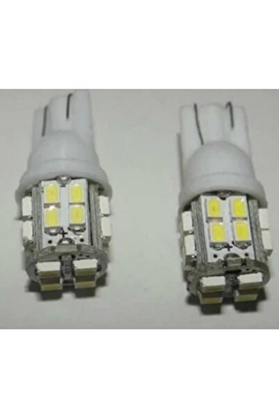 diasithalat T10 Dip 20 Smd Led Lamba, 2 Adet, Beyaz Led Lamba, Işık, Far