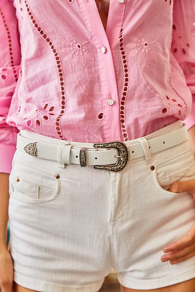 Olalook Gürtel - Weiß - Casual