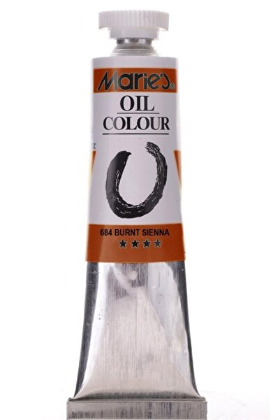 Maries Yağlı Boya 684 Burnt Sienna 12 Ml. Küçük Boy Tekli