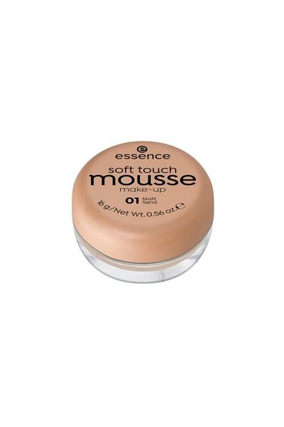 Essence Soft Touch Mousse - Matte Make Up Foam Foundation 01 16 gr