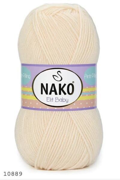 NAKO Elit Baby Tüylenmeyen Bebek Ipi 10889 Ten Rengi