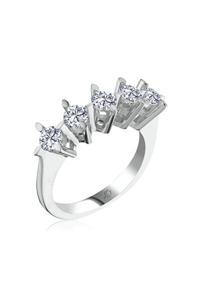 Effective Diamond Markiz Esinti Beştaş Gümüş Yüzük
