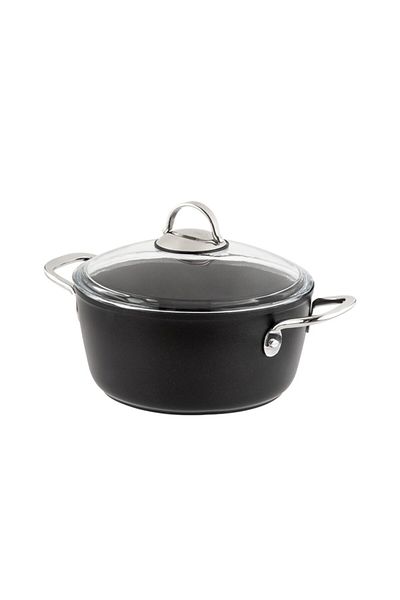 Nehir Black Galaxy Titanium Deep Pot 24 cm