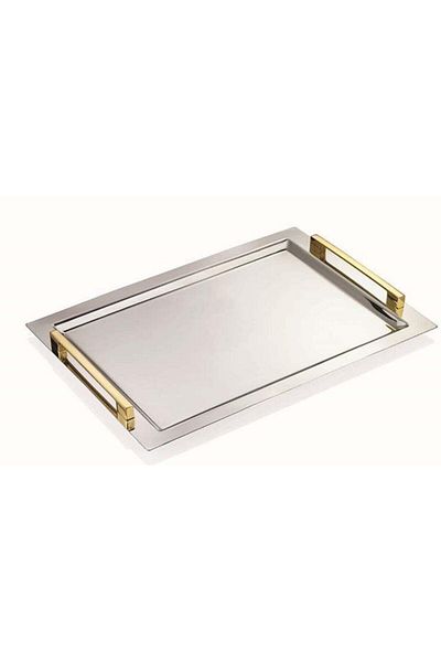 ÖzSa Home Islamoğlu 37 Piece Mira Gold Tea Set 18/10 Stainless Steel