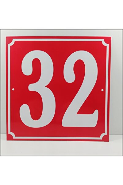 Genel Markalar 91 Numara Kapı Numarası 20x20 Cm, Bina, Apartman, Işyeri,villa Numarası