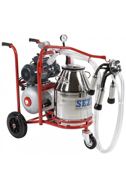 SEZER Pls-1 Çelik Güğümlü Süt Sağım Makinesi