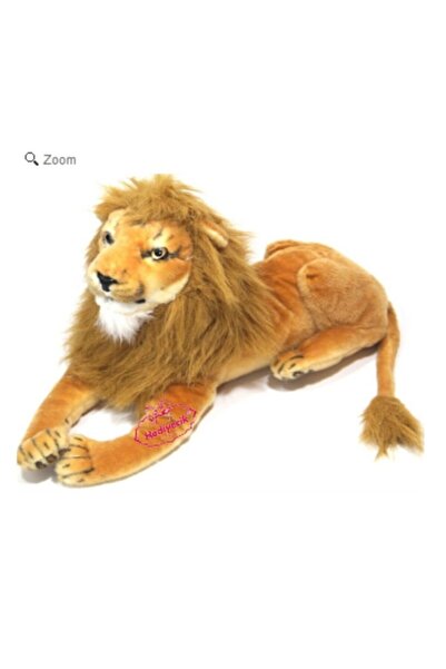 matchbang Oyuncak Aslan Peluş Ormanlar Kralı Aslan 70 Cm Kuyruk Ile 115cm