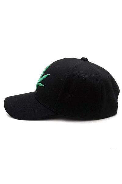 Kardelen Butik Denizli Unisex Black Embroidered Cap