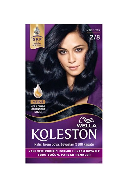 Wella Koleston 2/8 Kit Boya Mavi Siyah(1ADET)