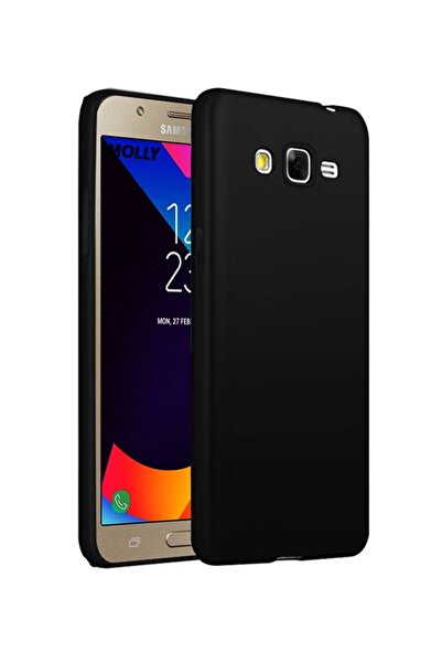 Molly Galaxy J2 Uyumlu Siyah Mat Silikon Kılıf