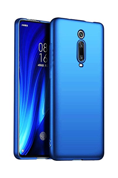 Molly حافظة سيليكون زرقاء متوافقة مع هاتف Xiaomi Mi 9t