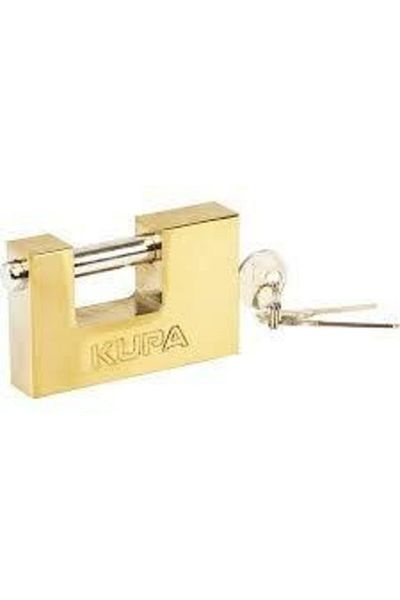Kupa Yellow 70 mm Sliding Shaft Padlock