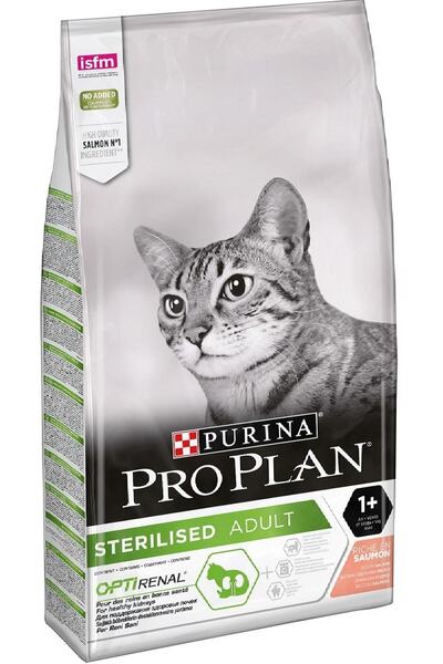 Pro Plan Sterilised Kısırlaştırılmış Yetişkin Kedi Maması Somonlu 10 Kg