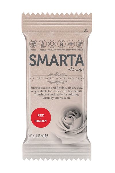 Smarta ™ Modeling Dough 100gr - Red