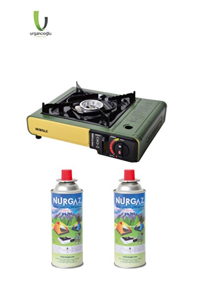 NURGAZ Ng 501 Tekli Portatif Ocak Haki+ 2 Adet Kartuş