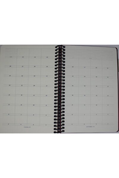 Gıpta Vip Spiral Leather Cover Notebook 140 Sheets Striped 17x24