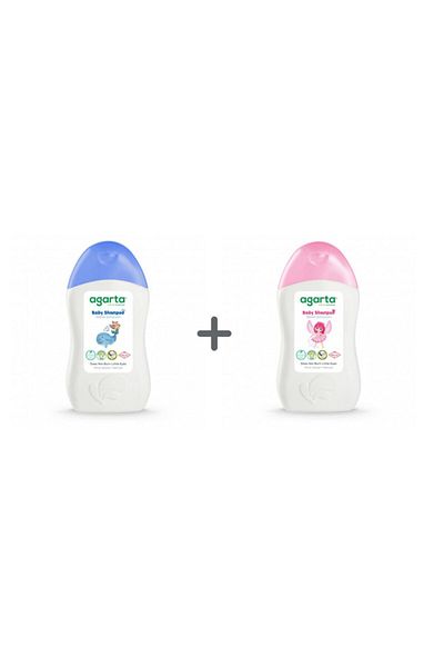 Agarta Natural Shampoo Special Care for Girls 400 ml + Special Care for Boys 400 ml