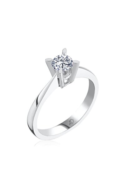Effective Diamond Markiz Esinti Tektaş Gümüş Yüzük