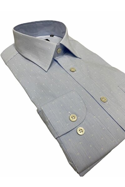 Sarar Πουκάμισο Elvio με κουκκίδες με κανονική εφαρμογή