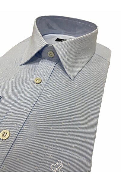 Sarar Πουκάμισο Elvio με κουκκίδες με κανονική εφαρμογή