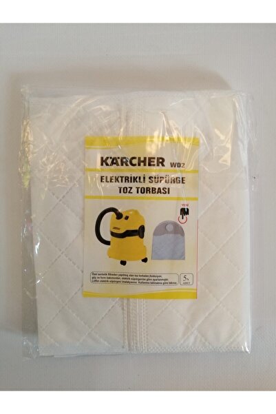 Karcher Wd 2 Elektrikli Süpürge Toz Torbası Bez 10 Adet