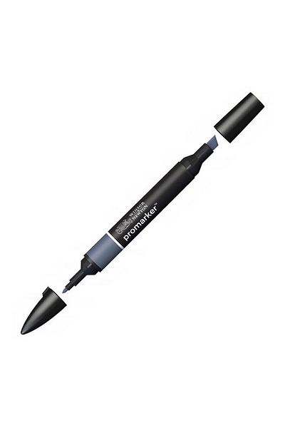 Winsor Newton Promarker Double Ended Alcohol Based Graphic Drawing Pen Storm Cloud (BG05)