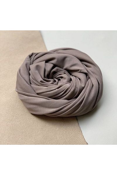 palmiyestore Γυναικείο βαμβακερό σάλι βιζόν χτενισμένο