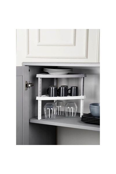 pazaristanbul Piev Triangle Shelf Riser Organizer