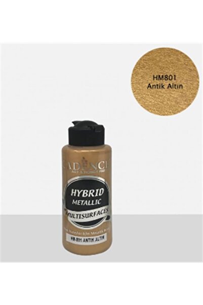 Cadence Hybrid Metalik Multisurfaces Hm-801 Antik Altın 120 Ml